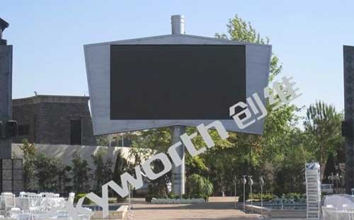 创维光电LED户外全彩屏顺利安装黎巴嫩