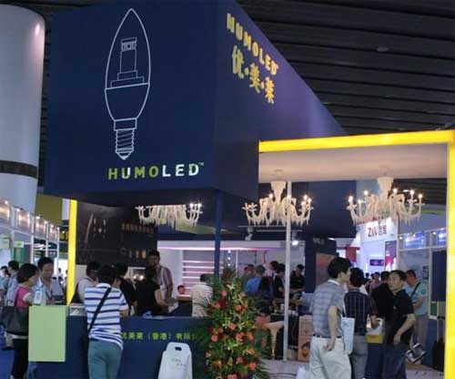HUMOLED优美莱展出搭载PWM的LED灯泡