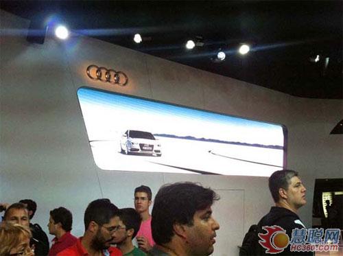 康佳LED租赁屏携手奥迪亮相巴西圣保罗车展