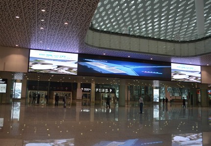康佳视讯LED显示屏助力深圳T3航站楼打造绿色机场