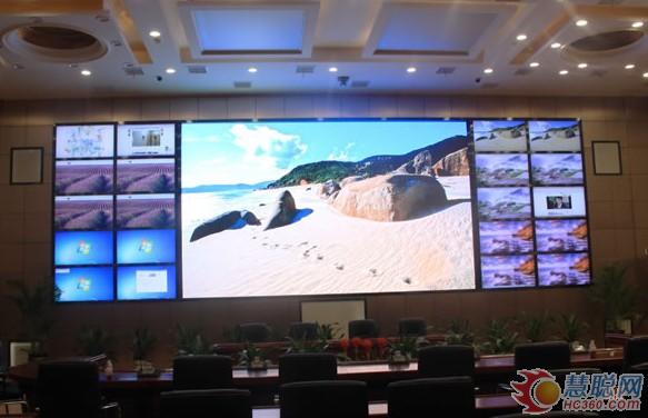 联建光电V·Me微密小间距屏闪亮长沙智慧城市