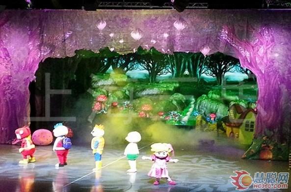 三思全彩LED显示屏奇幻展现上海儿童艺术剧场