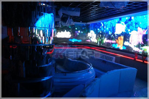 锐拓显示惊艳闪耀江阴玛莎酒吧