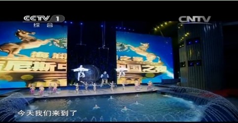 德彩光电LED显示屏闪耀《2014吉尼斯中国之夜》