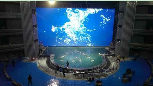 德彩光电LED显示屏闪耀《2014吉尼斯中国之夜》