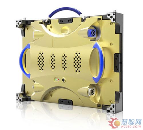 德彩光电推出“土豪金”小间距LED显示屏