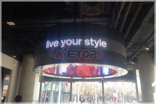 锐拓显示炫丽打造阿迪达斯亚洲旗舰店