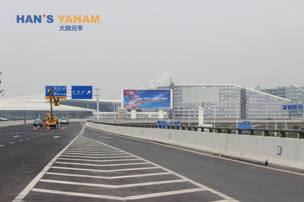 大族元亨节能LED显示屏“靓身”T3新航站楼