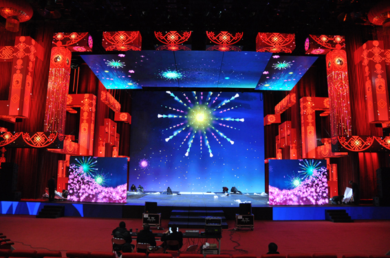 再创辉煌 路升钻石系列LED屏打造春晚梦幻舞台