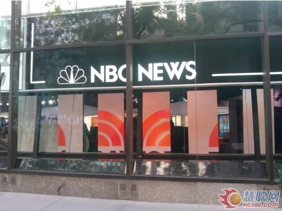 利亚德LED屏入驻美国主流电视台NBC演播室 利亚德LED屏入驻美国主流电视台NBC演播室