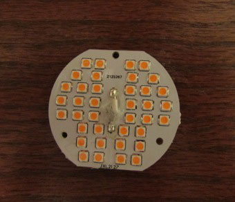 沃尔玛60W-LED 灯泡内部图解
