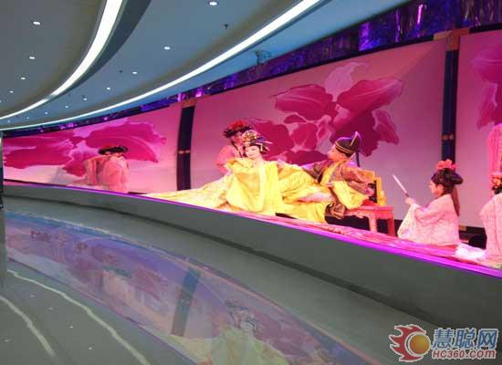 十佳工程案例评审 洲明科技兰州LED内弧屏