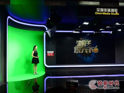 CCBN 2014：小间距LED显示屏成演播室新宠