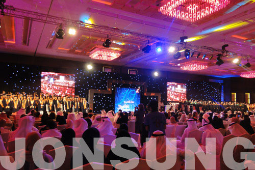 中祥创新P6室内led显示屏再次绽放科威特