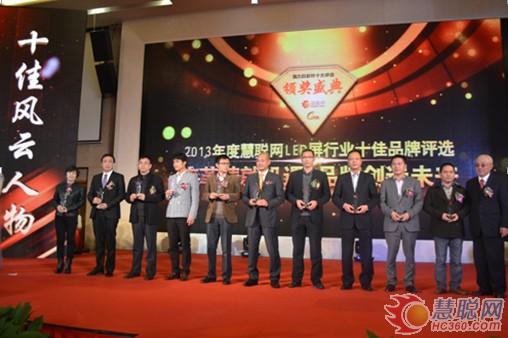 中祥创新闪耀led显示屏2013年度颁奖盛典