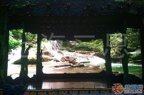 美轮美奂 上海三思凤凰山海洋剧场全彩LED舞台屏