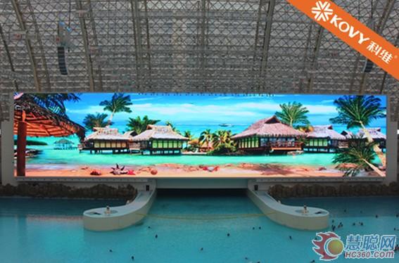 十佳工程案例评审 科维4080㎡巨型LED屏