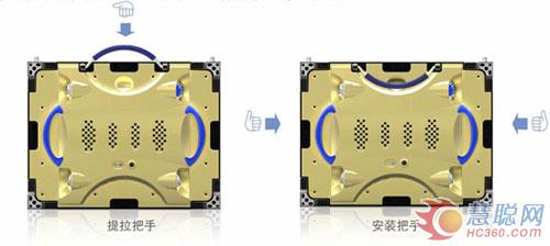 德彩光电推出“土豪金”小间距LED显示屏