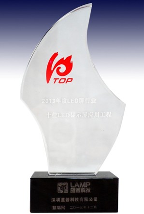蓝普喜获2013 LED行业年度评选两项大奖