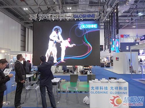 光祥led显示屏亮相英国专业灯光及音响乐器展