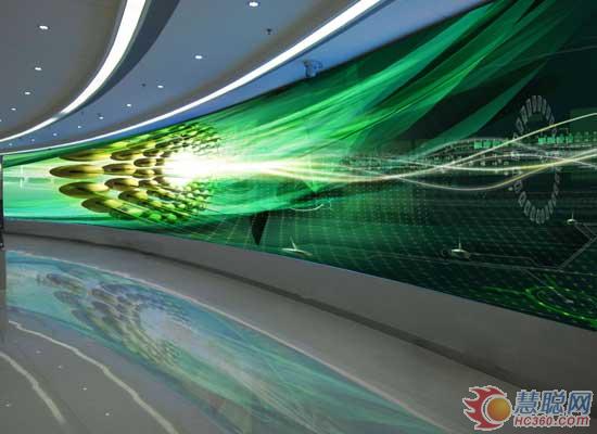 十佳工程案例评审 洲明科技兰州LED内弧屏