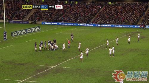 青松科技球场屏亮相伦敦橄榄球赛场