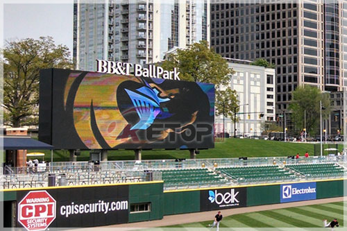 锐拓于美国夏洛特BB&T棒球场再现经典案例