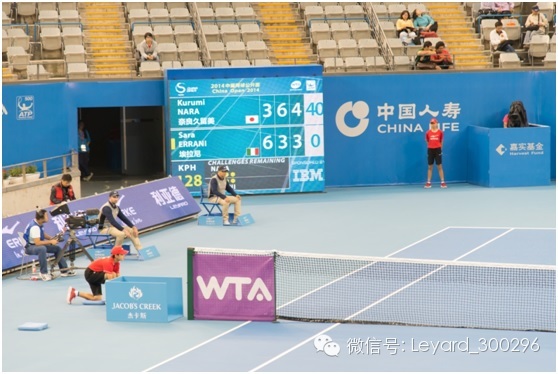 2014中国网球公开赛火热开赛 利亚德LED屏全程记录