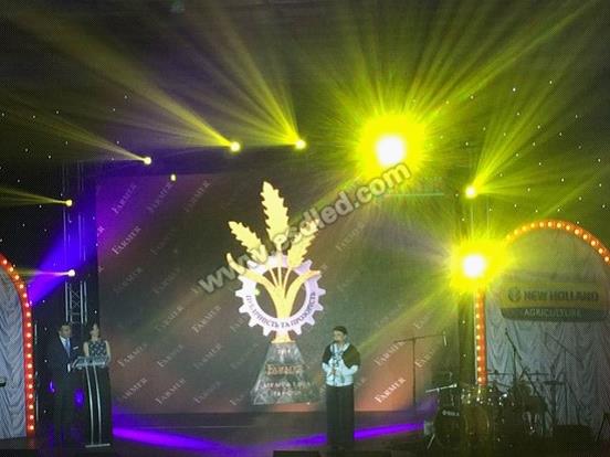 易事达LED舞台屏闪耀乌克兰农业精英表彰晚会