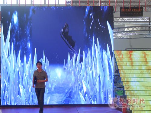 PALM展，华奥视美上演LED显示创意秀