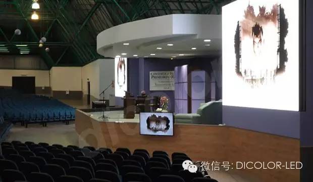 德彩视界杯：巴西72座教堂84块LED显示屏项目完工