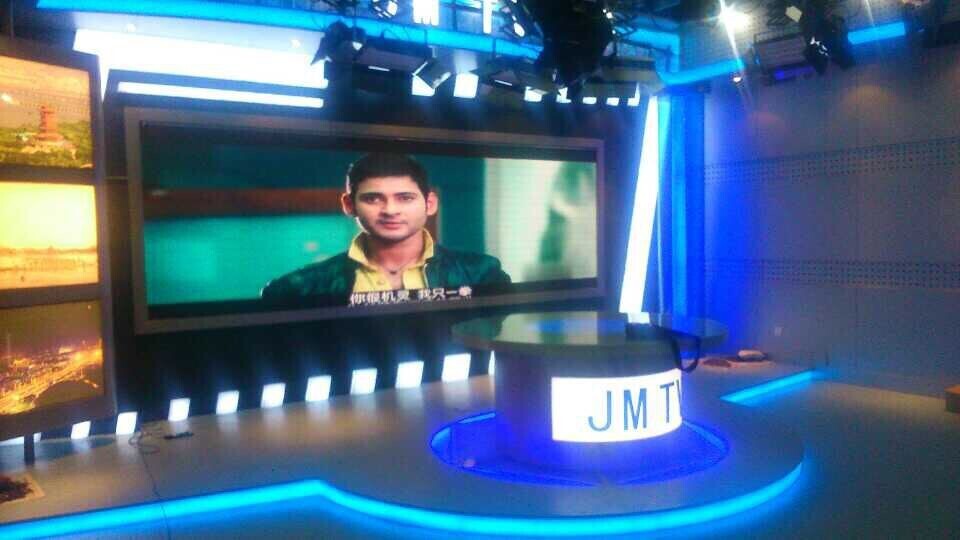 中祥P4室内高清LED显示屏助力福建厦门电视台