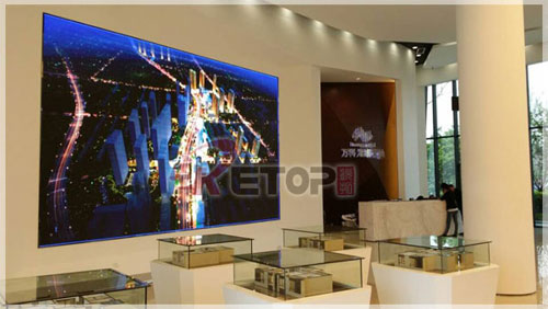 锐拓LED显示屏为万科淮海天地增添光彩 锐拓LED显示屏为万科淮海天地增添光彩