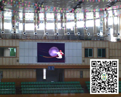 中祥创新LED显示屏点亮江西赣州体育中心