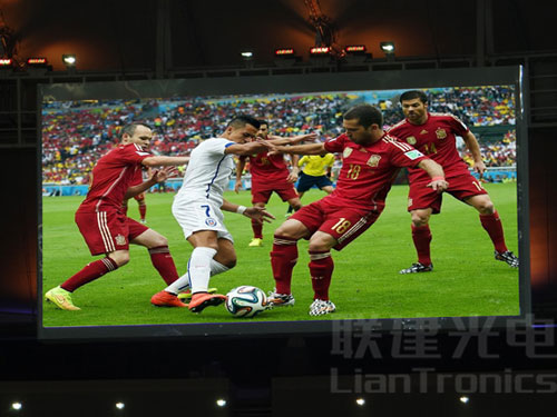 联建LED大屏闪耀巴西世界杯足球场