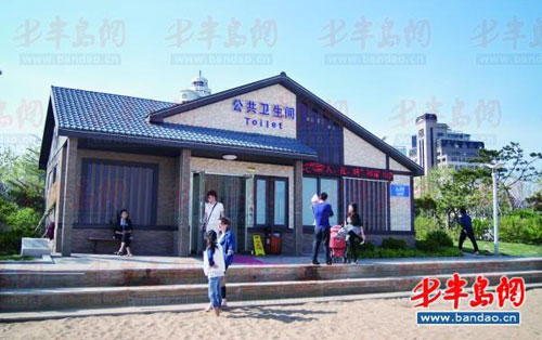 前海公厕：安装LED显示屏  还需迎接大考验