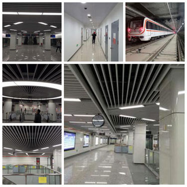 三思LED地铁照明又一力作——杭州地铁二号线