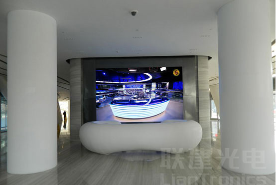 联建光电打造凤凰国际传媒中心LED展示墙