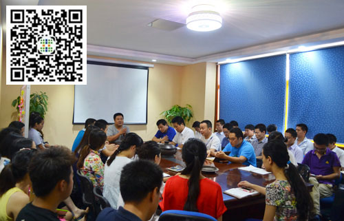 中祥创新举行2014年Q1LED显示屏销售表彰大会