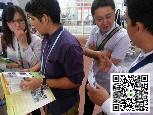 中祥四通广交会现场频签LED项目