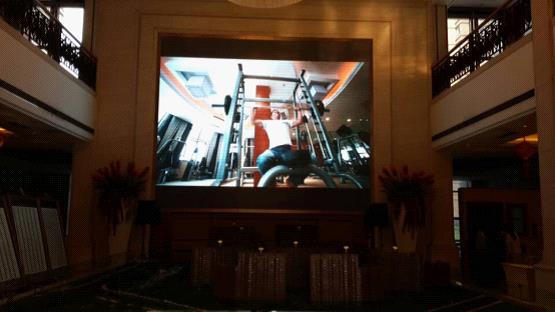 天合光电高清全彩LED屏绽放江阴金宸国际会所