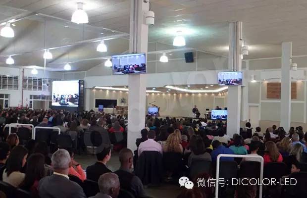 德彩视界杯：巴西72座教堂84块LED显示屏项目完工