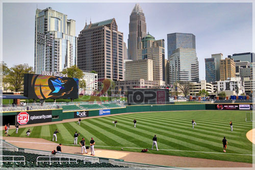 锐拓于美国夏洛特BB&T棒球场再现经典案例