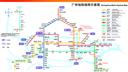 2014广州国际照明展(光亚展)乘车指引
