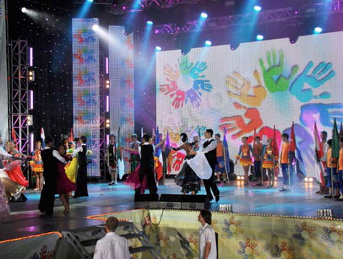 聚焦德彩光电I系列LED显示屏精品工程案例