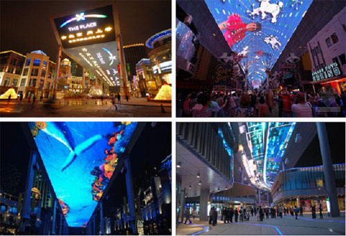 康硕展倾力打造马来西亚第一户内全彩LED天幕屏 康硕展倾力打造马来西亚第一户内全彩LED天幕屏