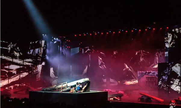 齐普光电户内LED大屏幕完美演绎九寨千古情