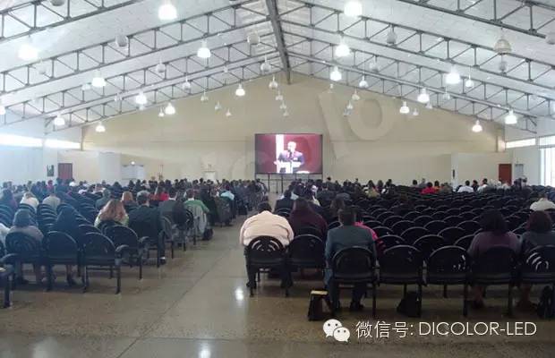 德彩视界杯：巴西72座教堂84块LED显示屏项目完工