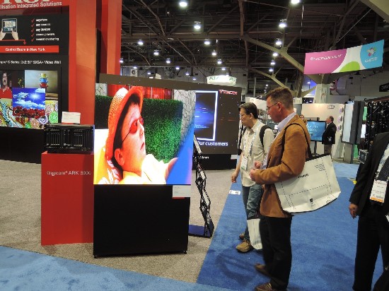 非凡体验 威创可视化产品亮剑北美