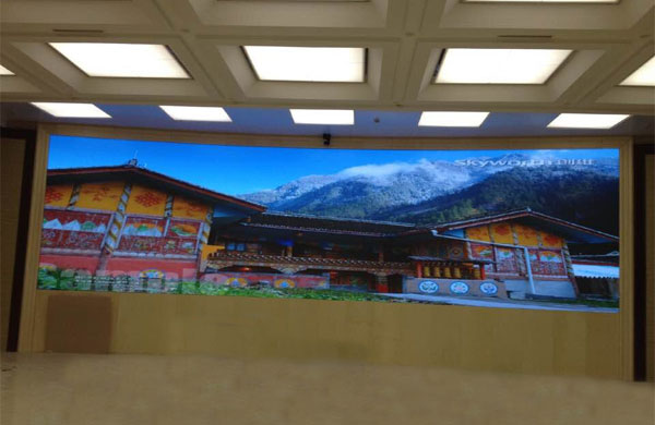 蓝普小间距LED显示屏入驻武警警官学院